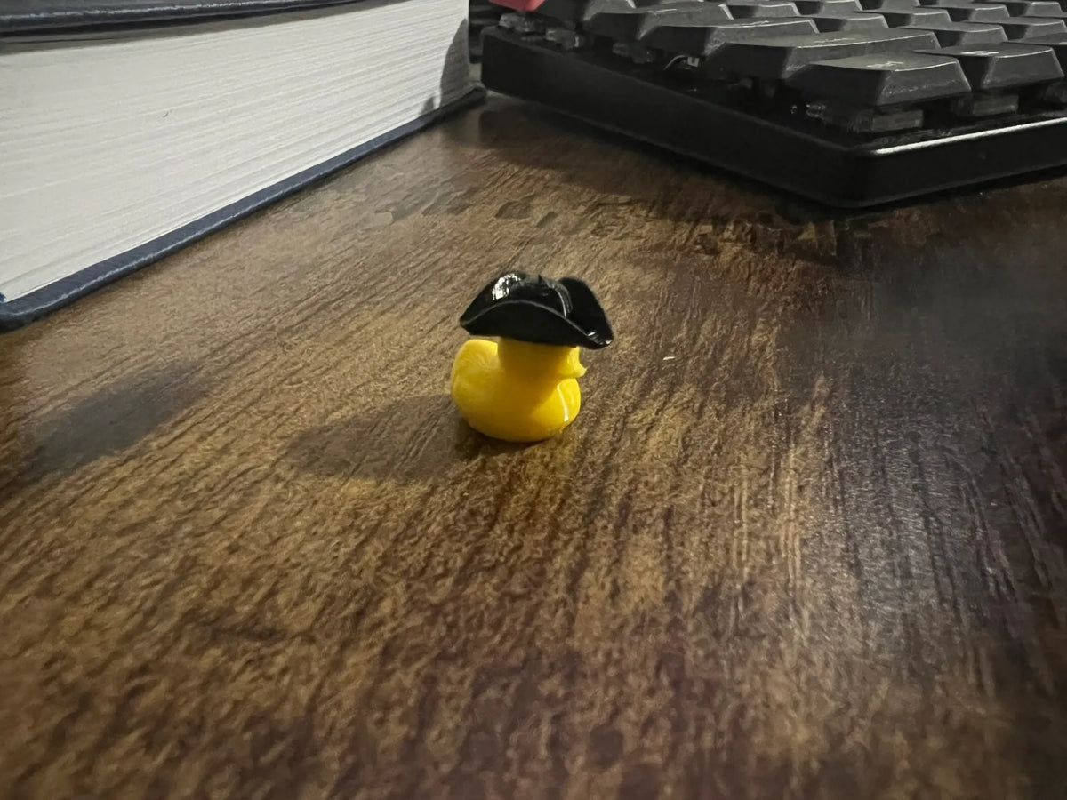 Minuscule canard coiffé d'un chapeau de pirate - Cosplay Print
