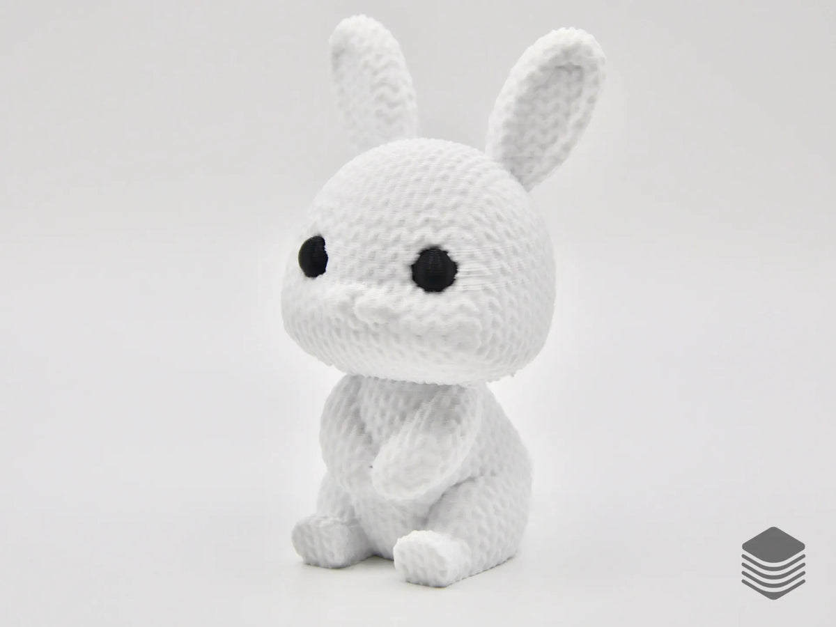 Lapin de Pâques tricoté – modèle 2 - Figurine Print