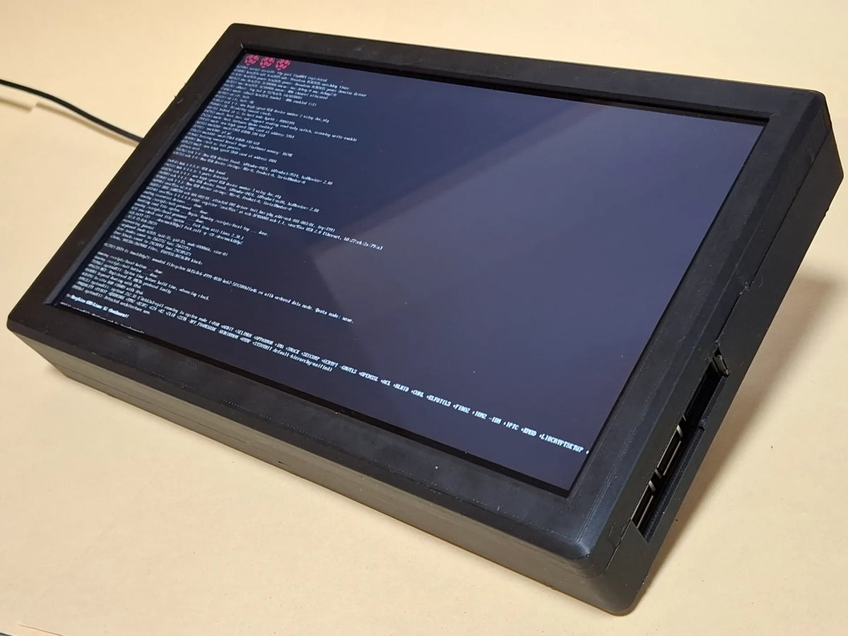 Boîtier pour Raspberry Pi 3B + écran tactile 10,1" - Bureau Print