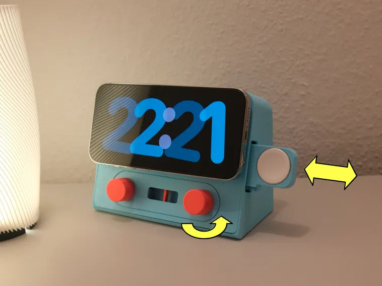 Chargeur MagSafe Radio Rétro - Geek Print