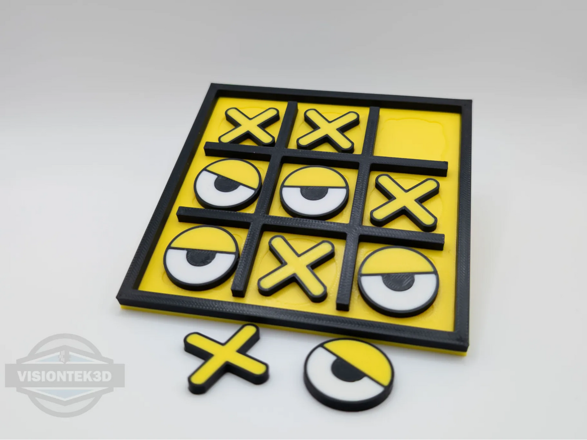 Pionniers à thème Tic-Tac-Toe - Jeux Print