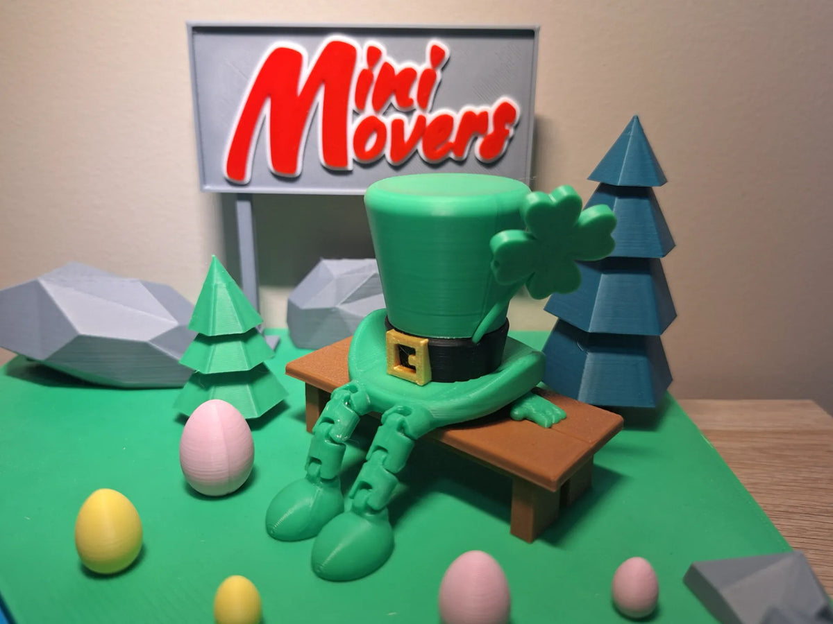 MiniMovers - Chapeau de la Saint-Patrick - Fêtes Print