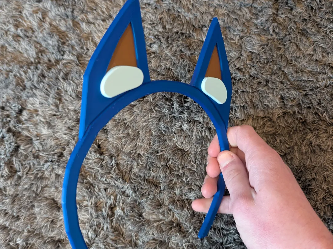 Bandeau oreilles Bluey - Cosplay Print