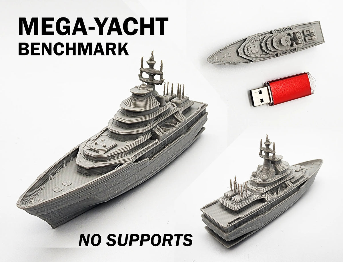 Benchmark Mégayacht Sans Supports - Maquette Print
