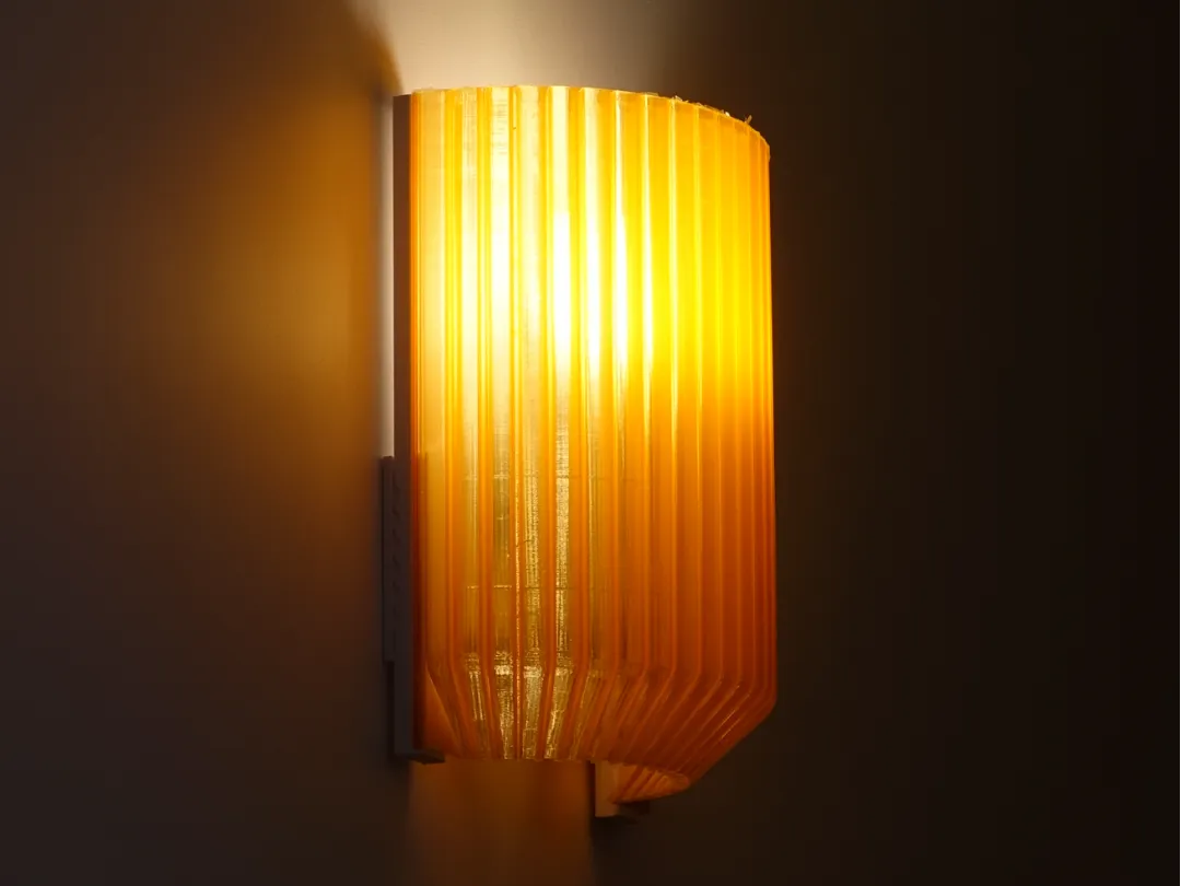 Applique murale + abat-jour - Lumière Print
