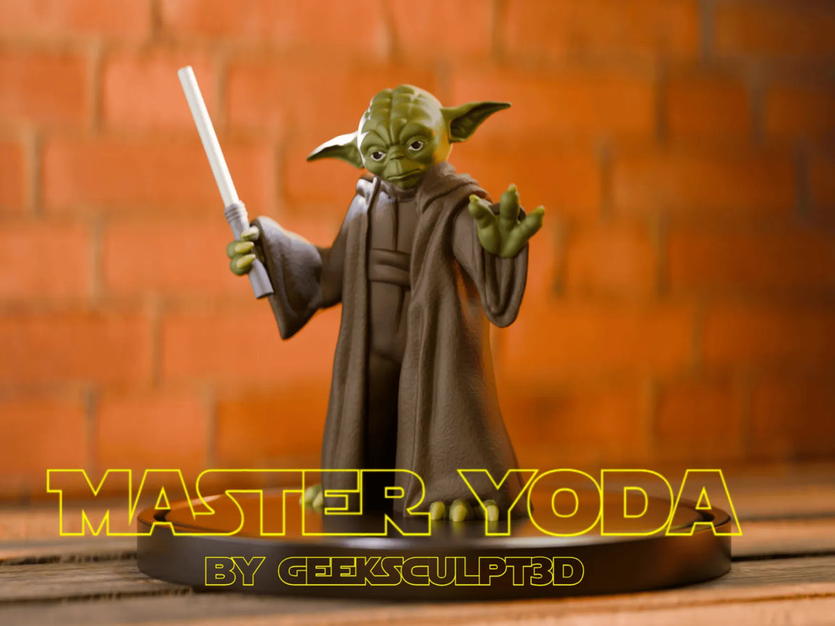 Yoda le Maître, figurine pour les fans de Star Wars - Geek Print