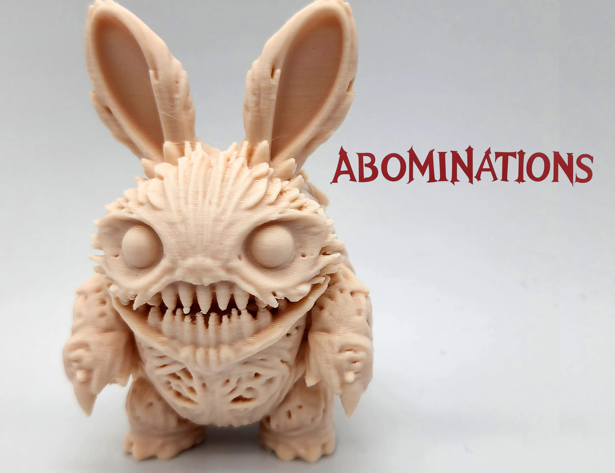 Le Lapin Fêtard - Série Abominations - Fêtes Print