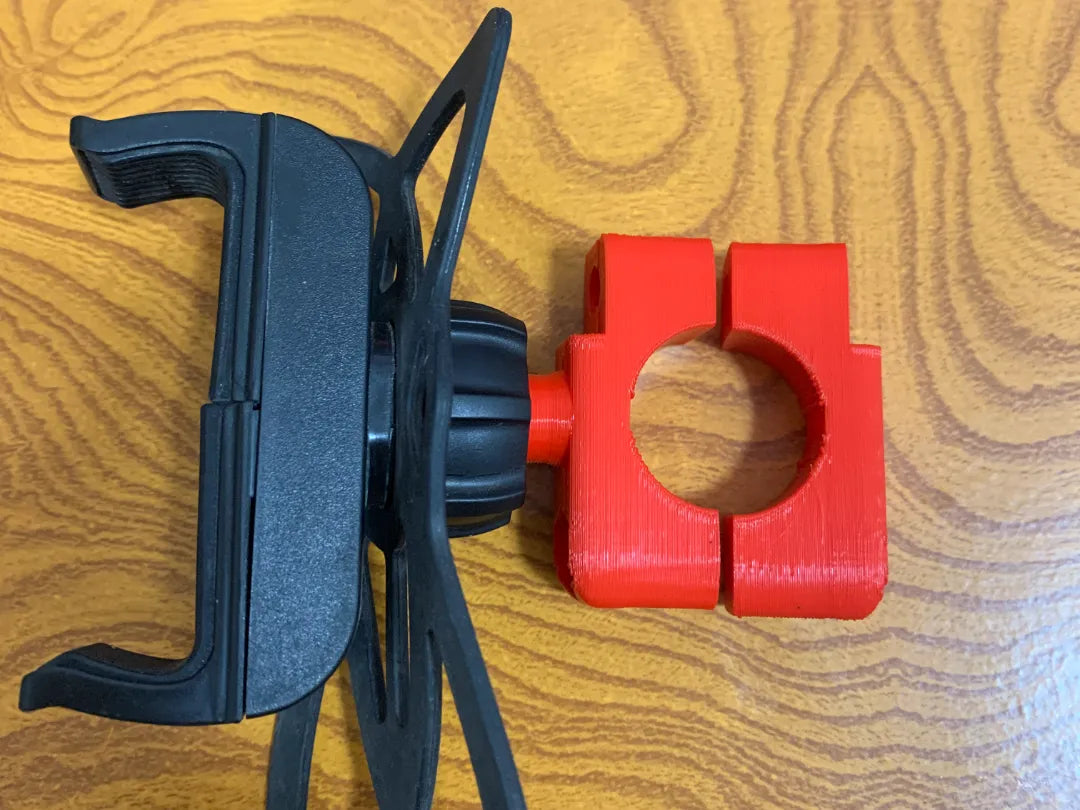 Support téléphone moto/vélo - Compatible guidon 28mm - Vélo Print