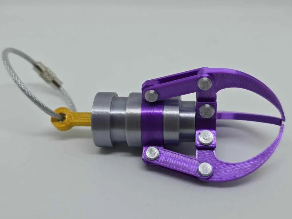 Mini pince de machine à griffes porte-clés - Mécanique Print