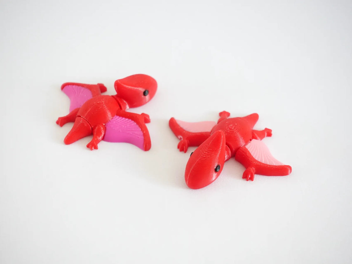 Petits animaux de compagnie articulés – Ptérosaure mignon - Geek Print