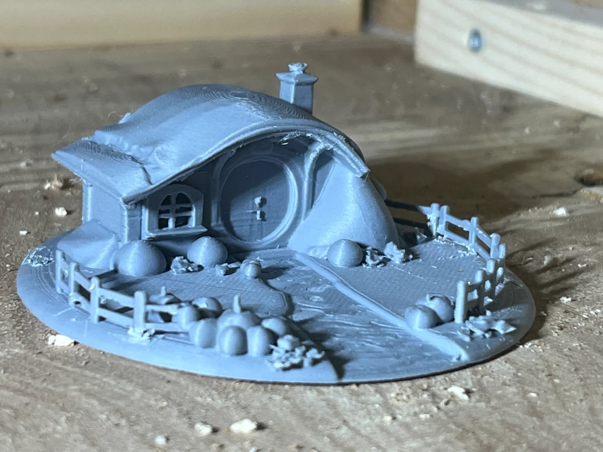 Maison miniature de hobbit - Geek Print
