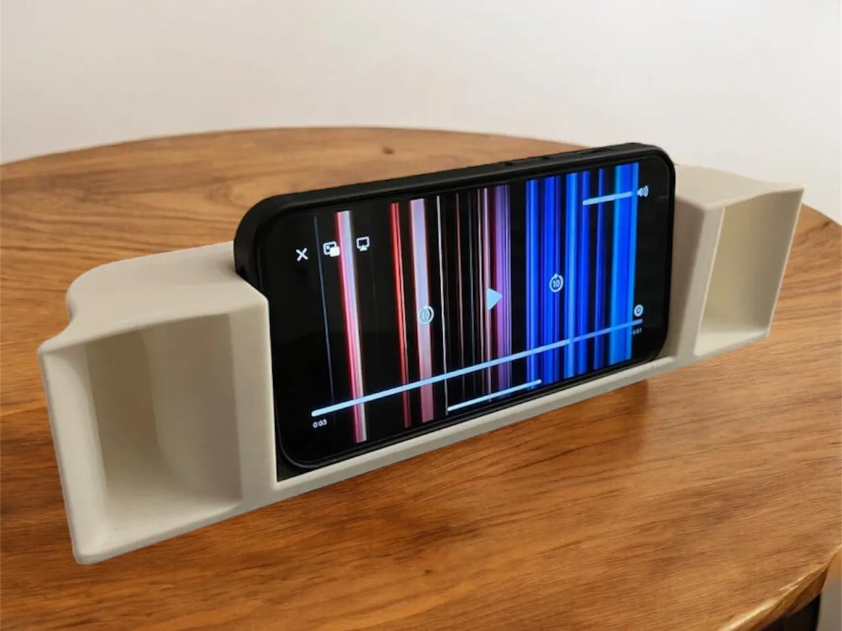 Haut-parleur stéréo téléphone / amplificateur TV - Tech Print