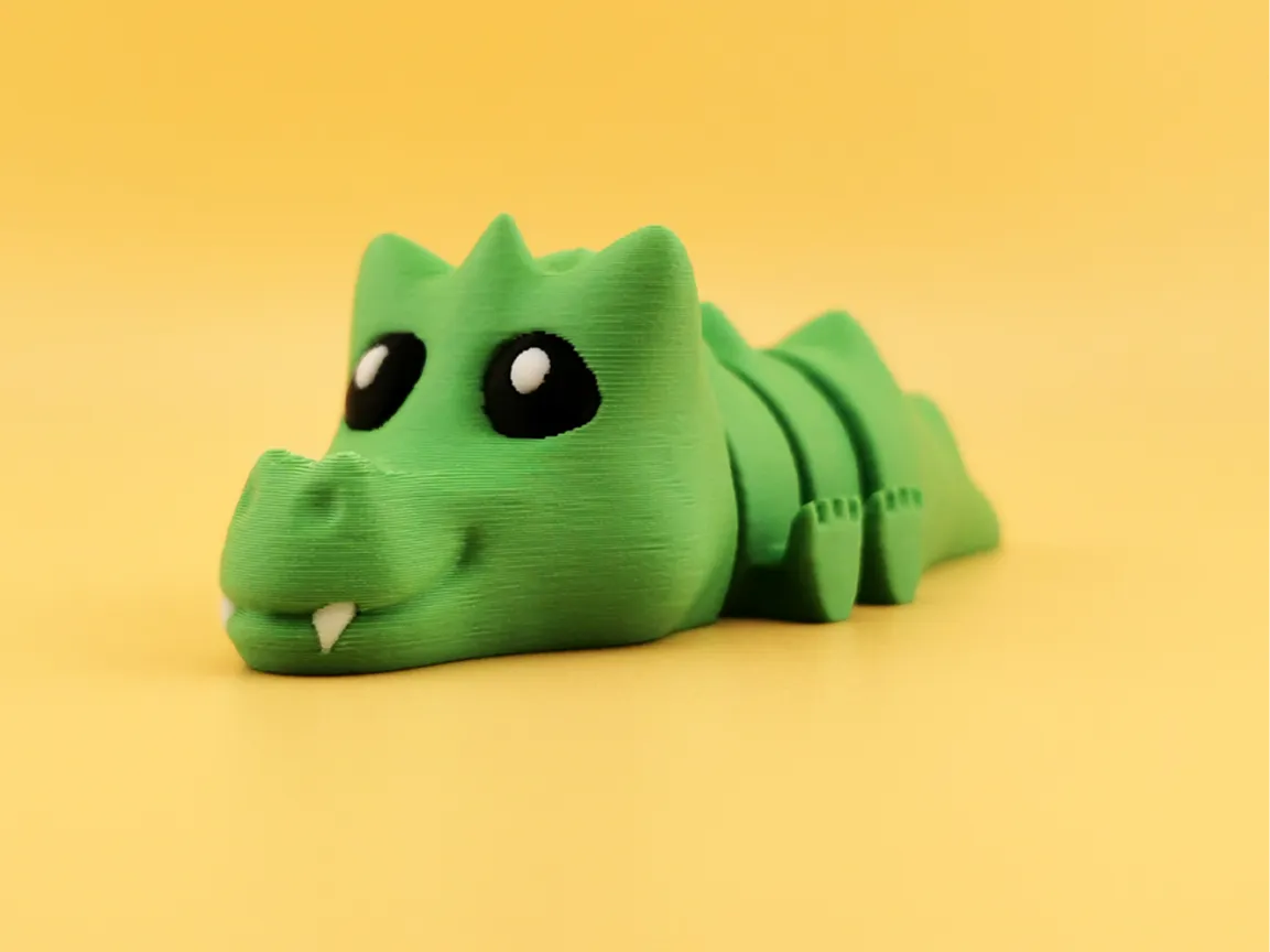 Mini Dragon Flexi - Modèle à impression intégrée - Figurine Print