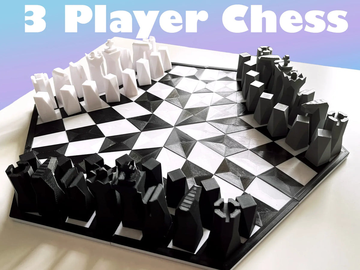 Échecs à Trois Joueurs - Jeux Print