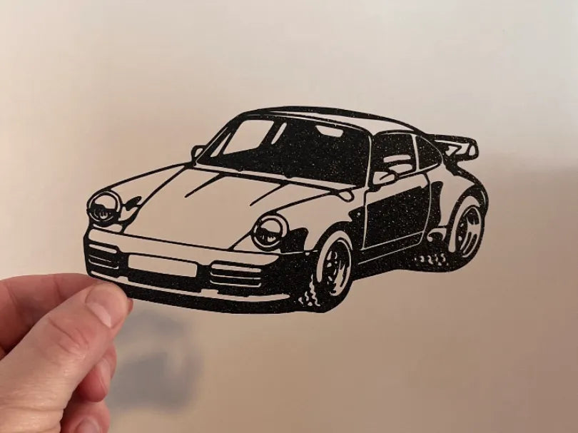 Art Mural Voiture - Porsche 911 Turbo - Auto Print
