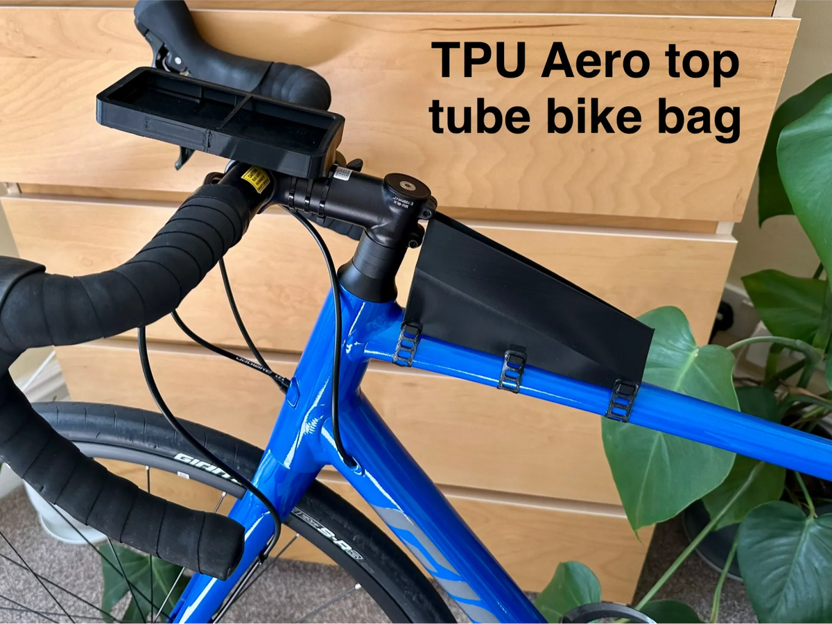 Sacoche de tube supérieur de vélo de route - Légère et aérodynamique - Vélo Print