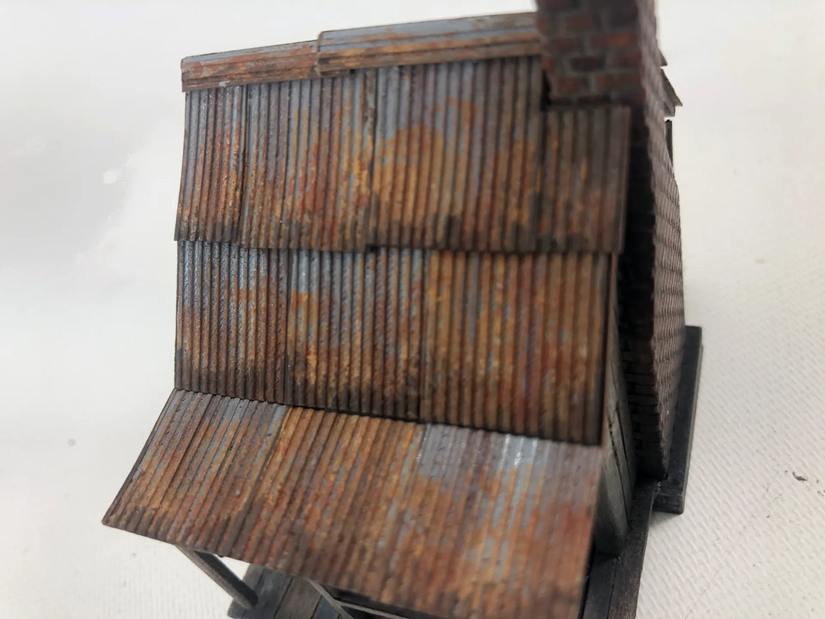 Revêtement ondulé échelle HO - Maquette Print