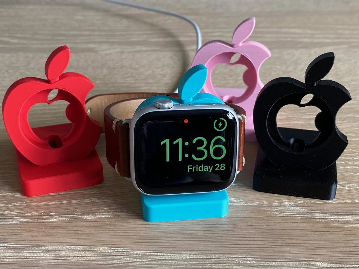 Support de charge Apple Watch (~28mm plaque magnétique) - Tech Print