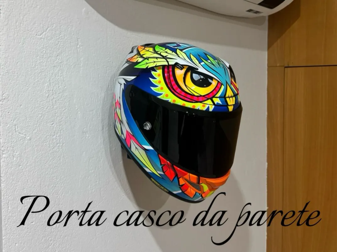 Support casque mural - Vélo Print
