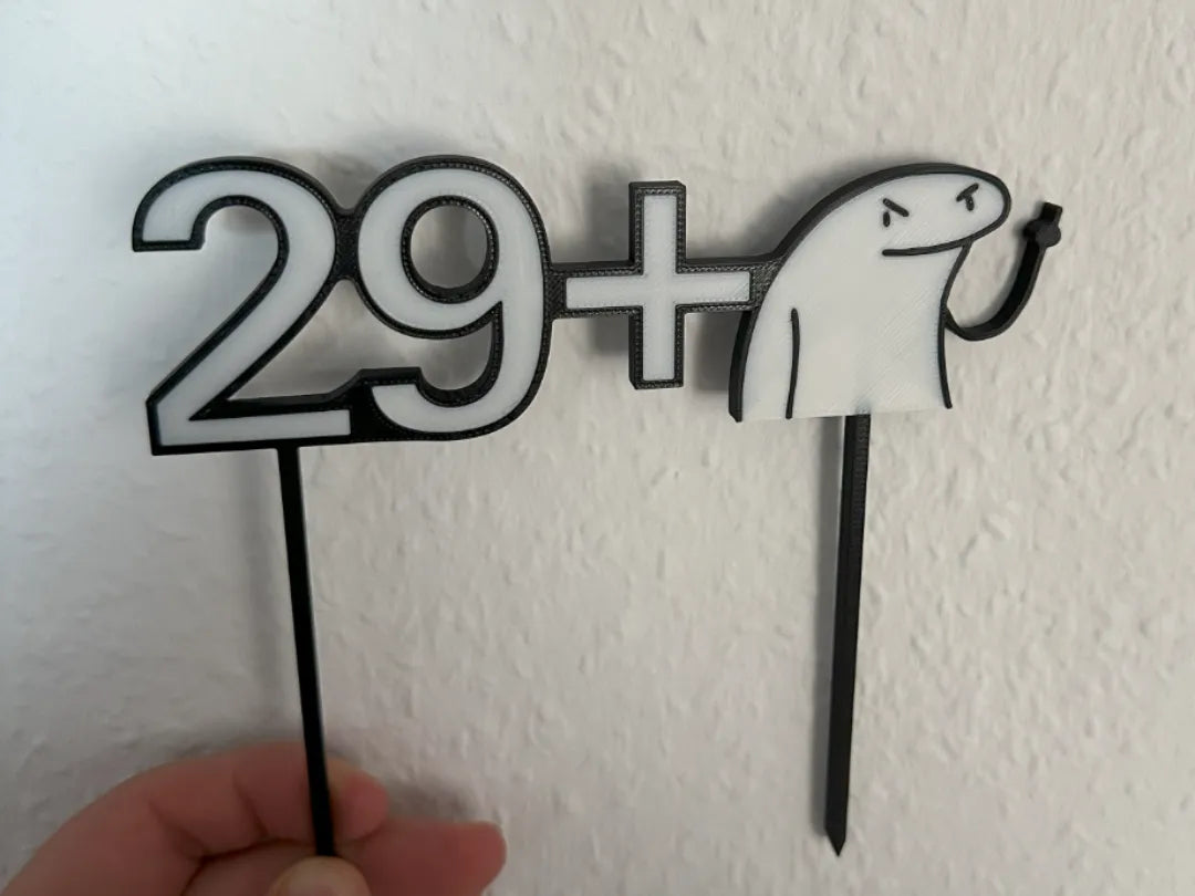 Décor de gâteau 30e anniversaire (29+1) - Cuisine Print
