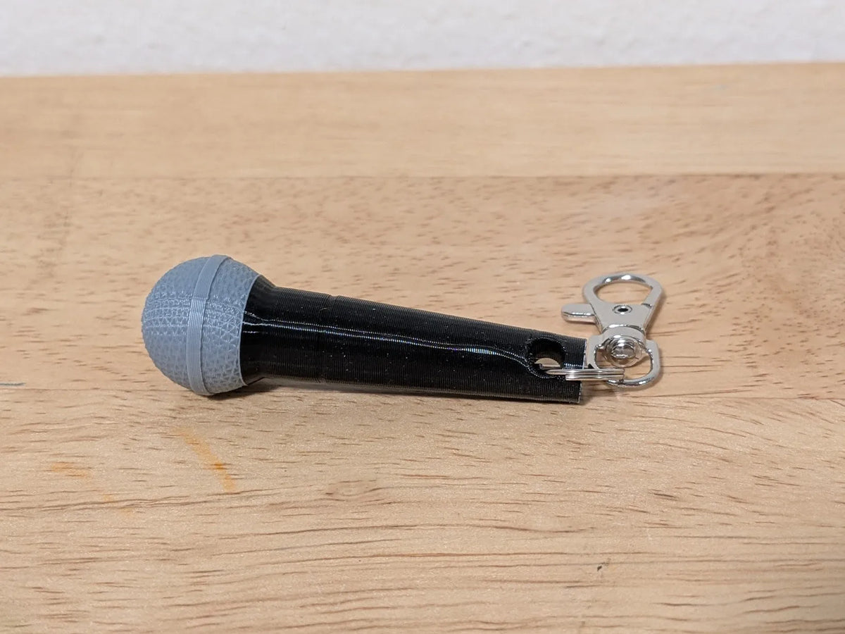 Porte-clés Microphone - Music Print