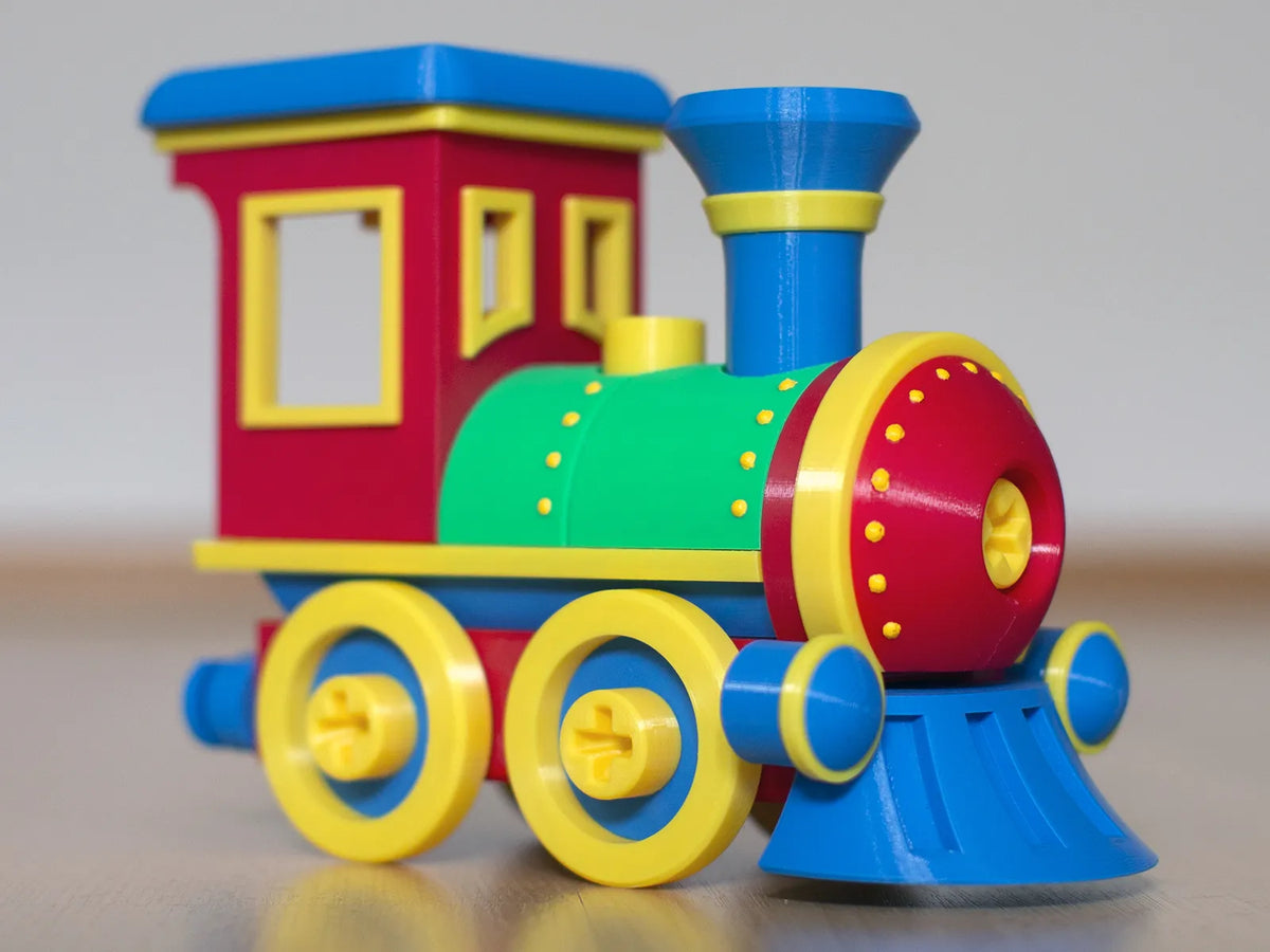 Ensemble de construction de locomotive jouet - Bébé Print