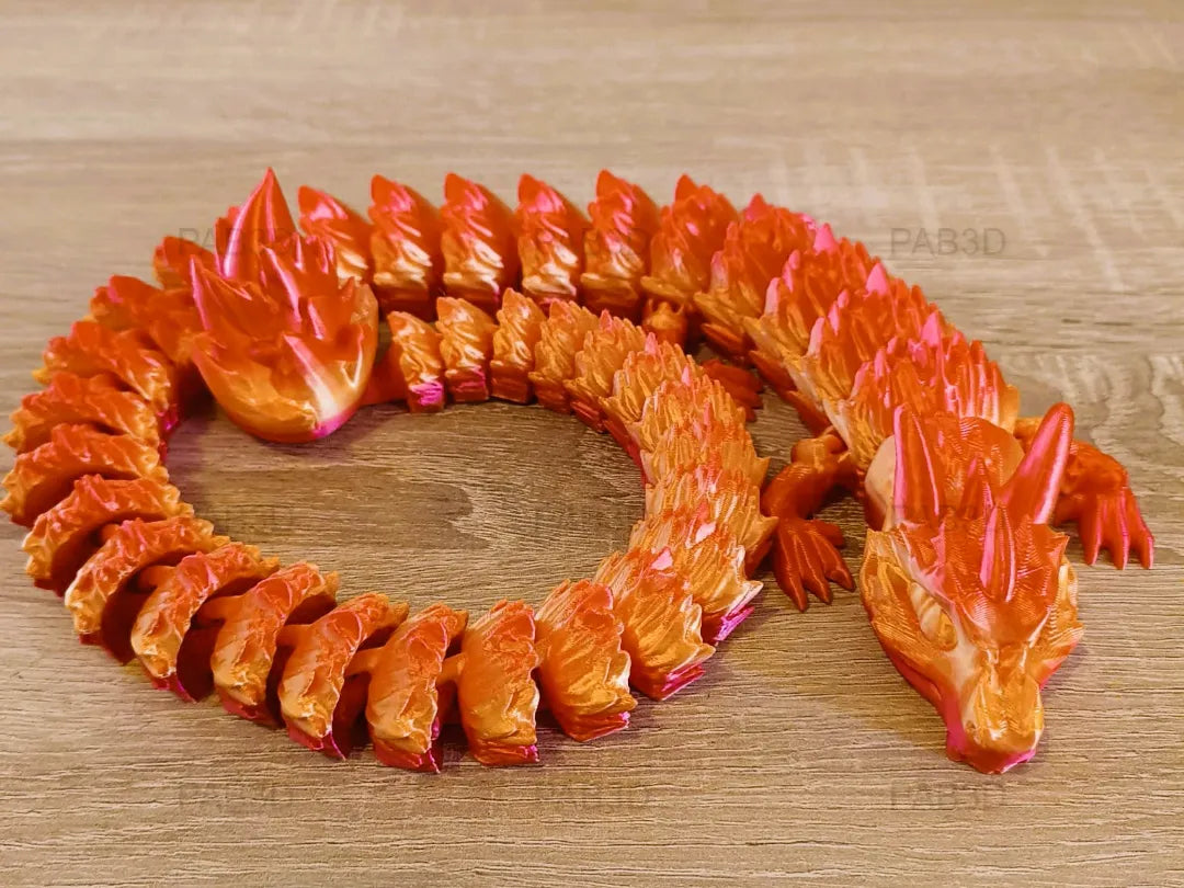 Dragon flexi articulé cracheur de feu - Jeux Print