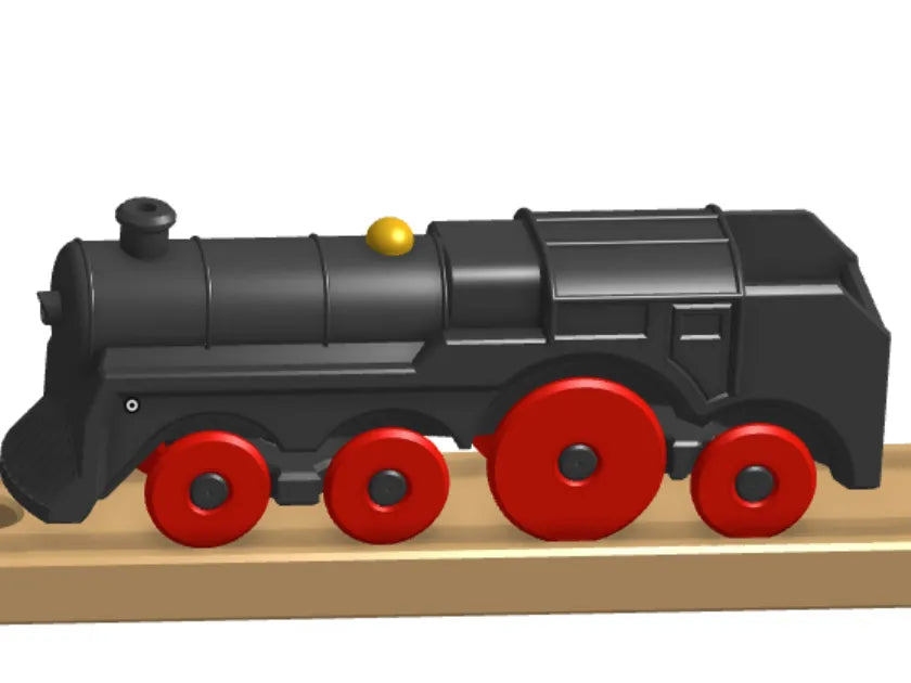 Train à vapeur compatible Brio (entièrement imprimable !) - Maquette Print