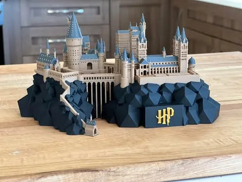 Château de Poudlard corrigé - Geek Print