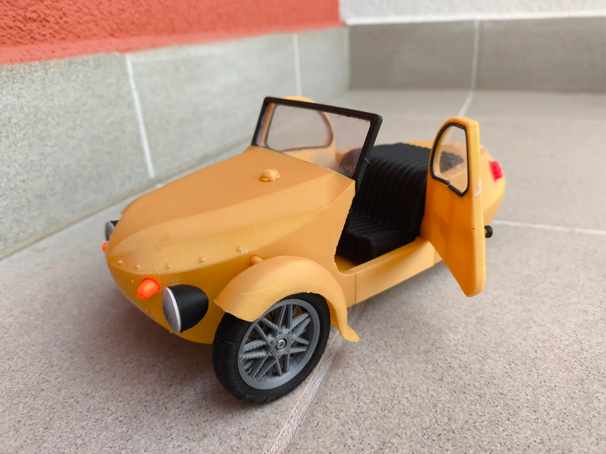 Velorex 3-Roues – Modèle de Voiture FDM Vintage Tchèque - Auto Print