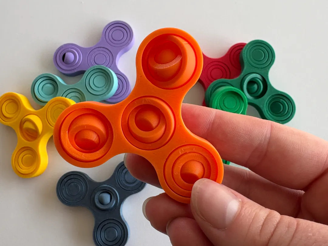 Toupie anti-stress avec gyroscopes - Jeux Print