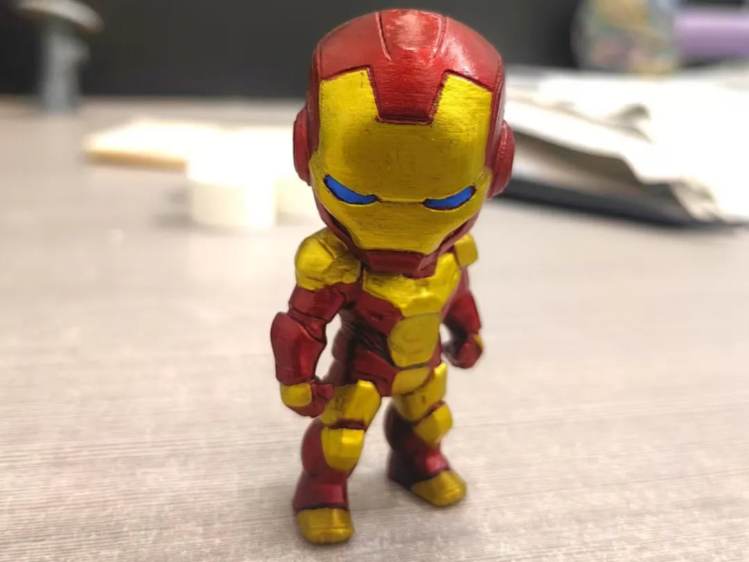 Iron Man en version chibi - Geek Print