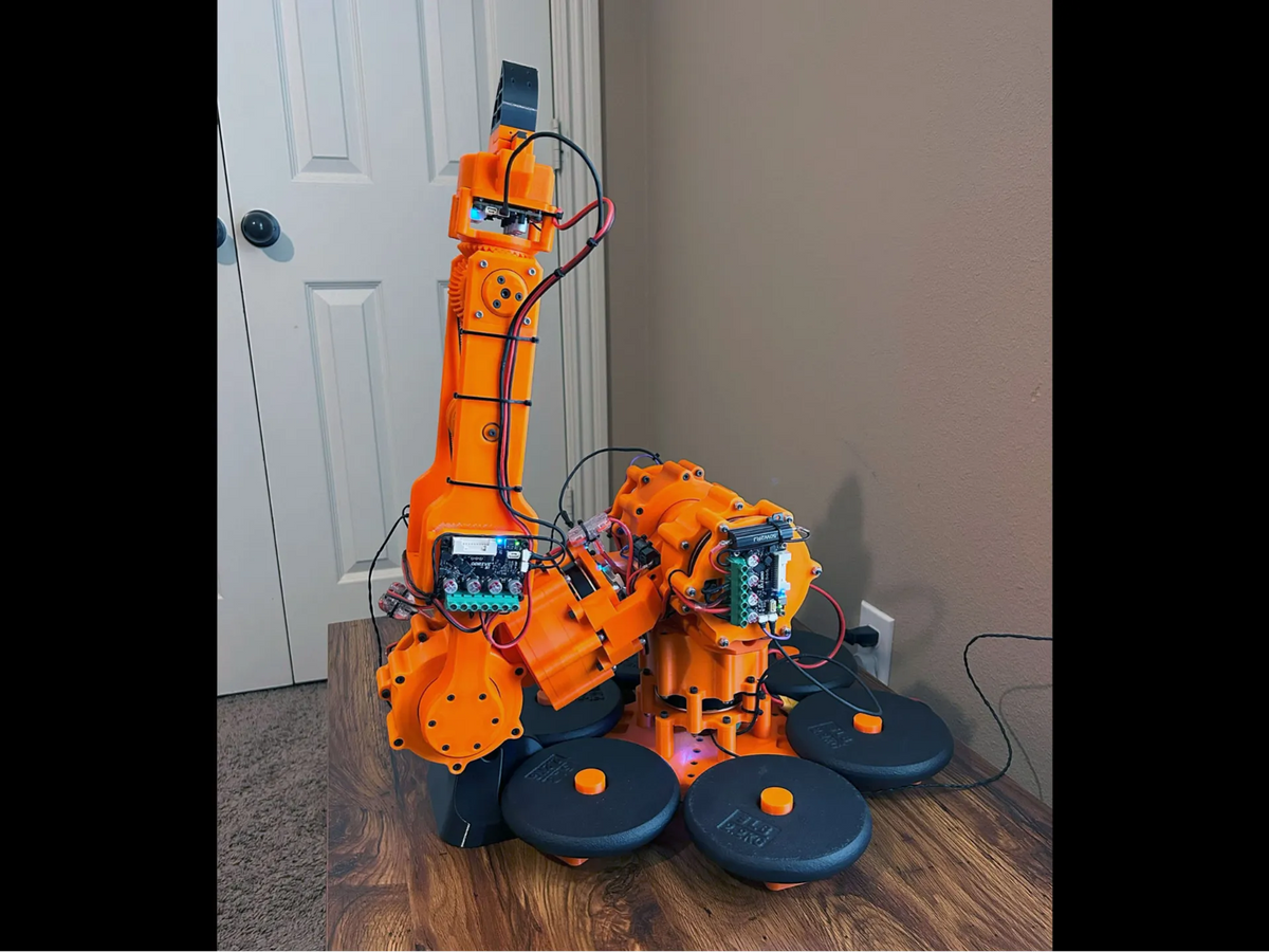 Bras robotisé dARM - 6 degrés de liberté - Science Print