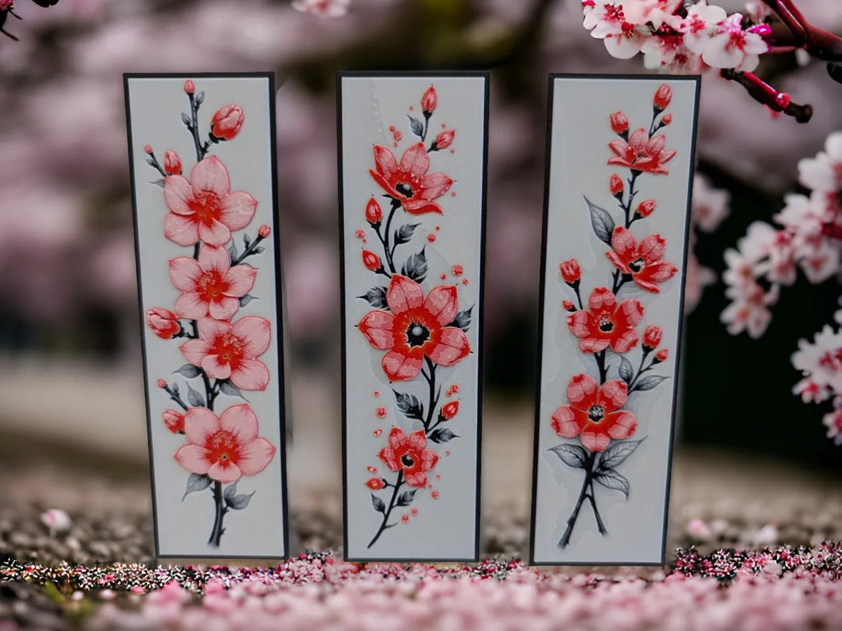 Marque-page Fleur de Cerisier Art HueForge Fleur de Sakura - Art Print