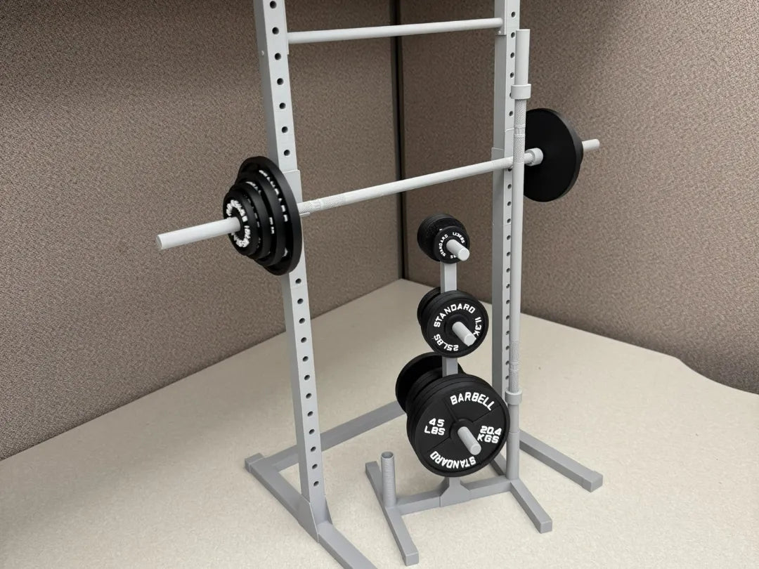 Support de Squat Standard avec Barre - Sport Print