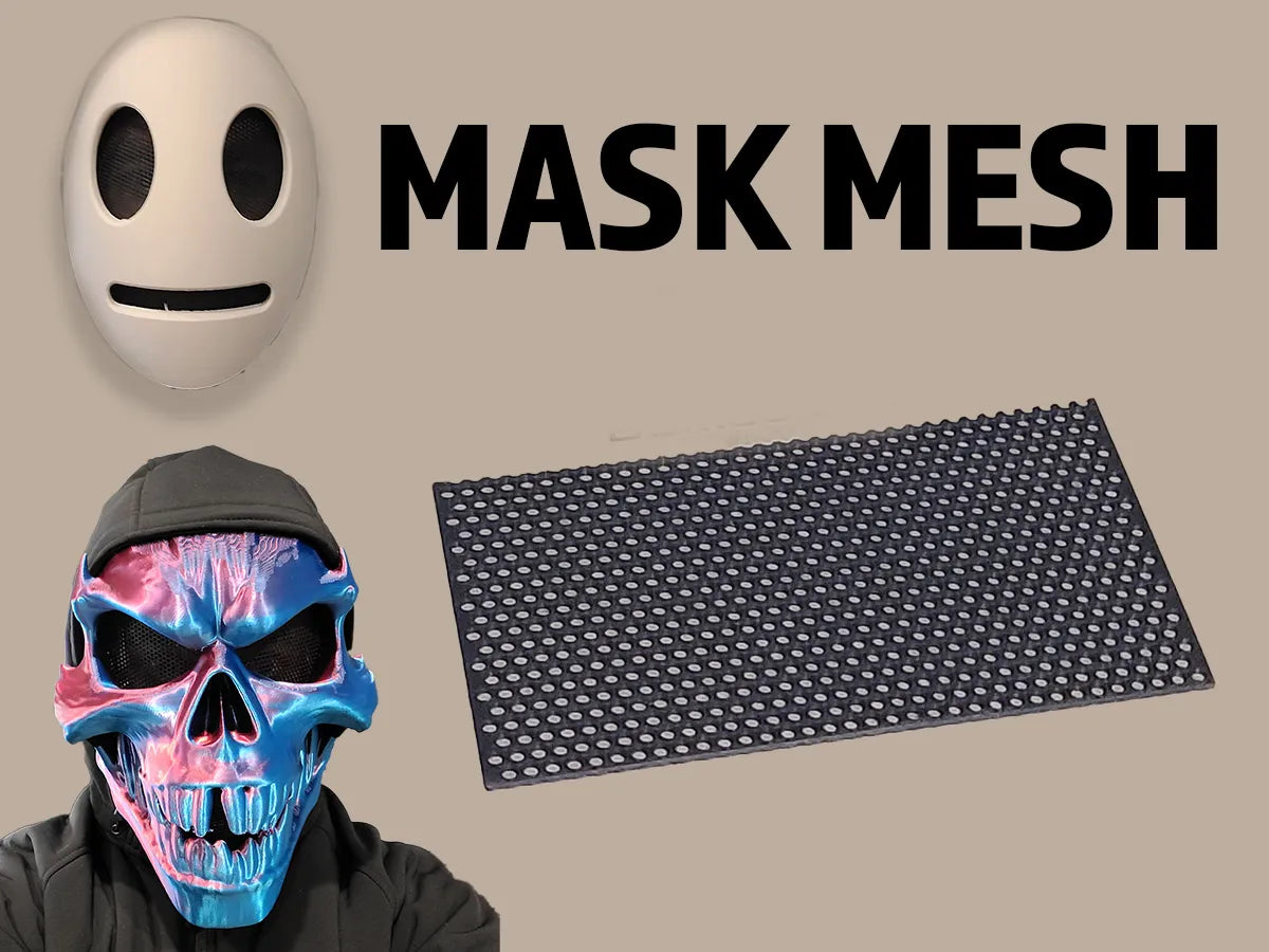 Masque Treillis pour Yeux de Cosplay – Écran de Vision Caché - Cosplay Print