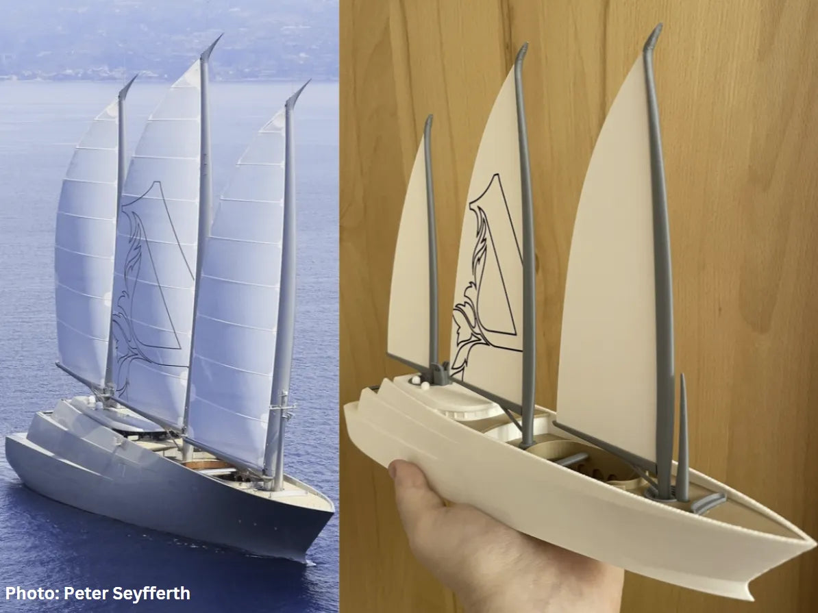 Voilier A - Maquette Print