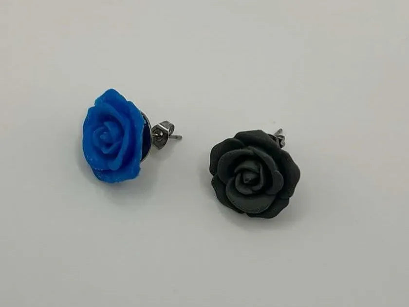 Boucles d'oreilles roses – Une floraison d'élégance - Bijoux Print