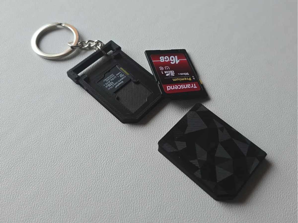 Porte-clés pour carte SD - Bureau Print