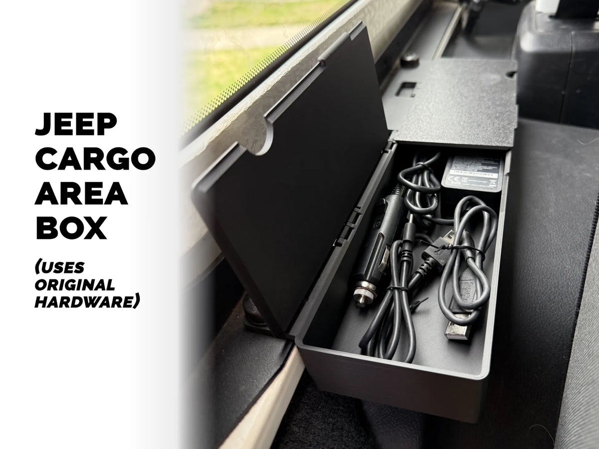 Boîte de rangement latérale pour Jeep Wrangler JL - Auto Print