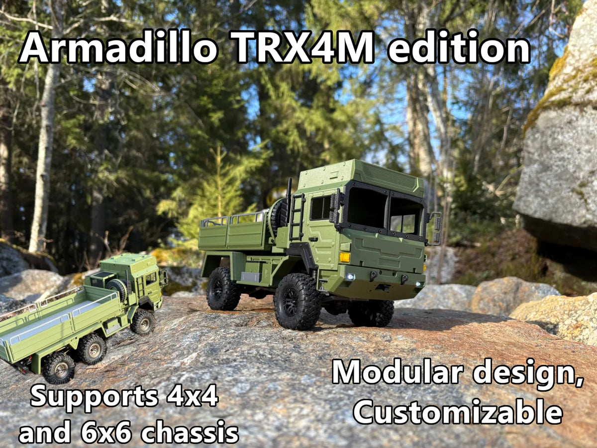 Camion Armadillo TRX4M édition modulaire - Maquette Print