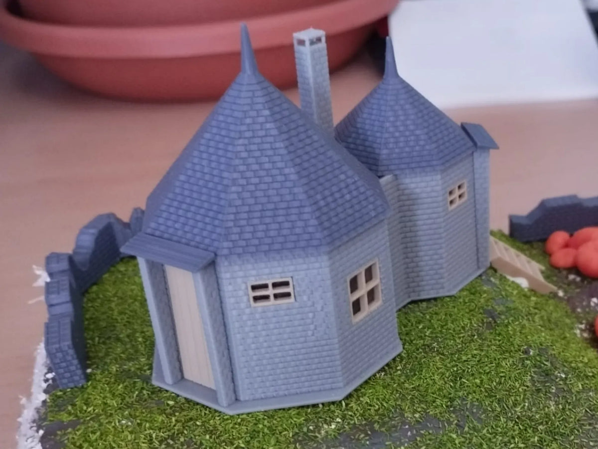 La cabane de Hagrid de Harry Potter, échelle 1:87/ H0/ HO - Maquette Print