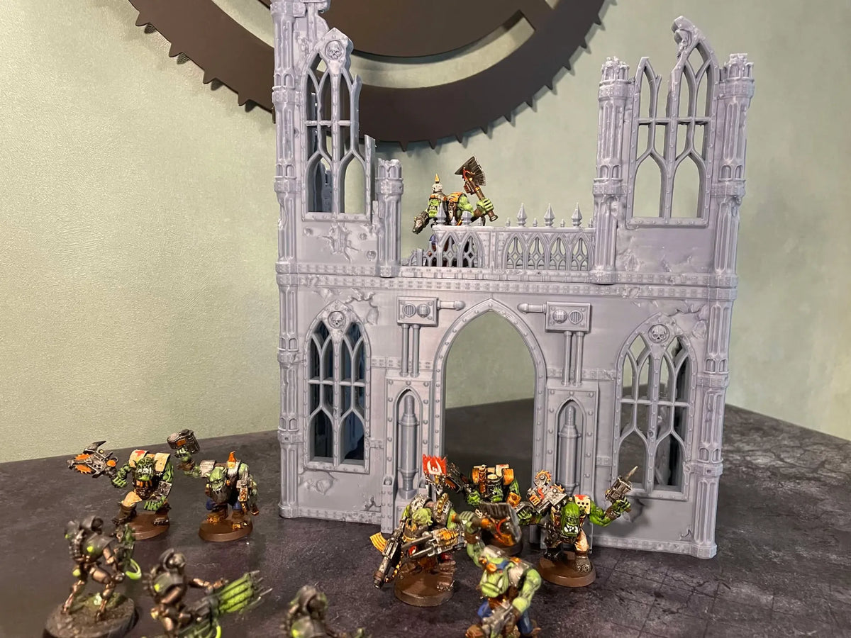 Sanctuaire Impérial de Melassa, ruines impériales - Maquette Print