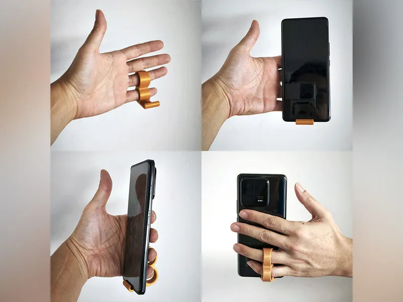 Support téléphone à prise en main - Tech Print