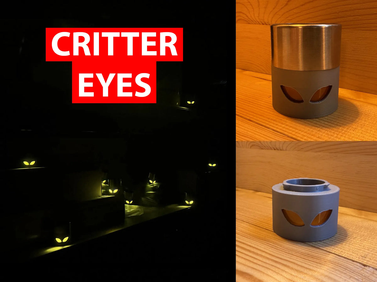 Yeux de créature solaire – Effet lumineux inspiré de Disney - Lumière Print