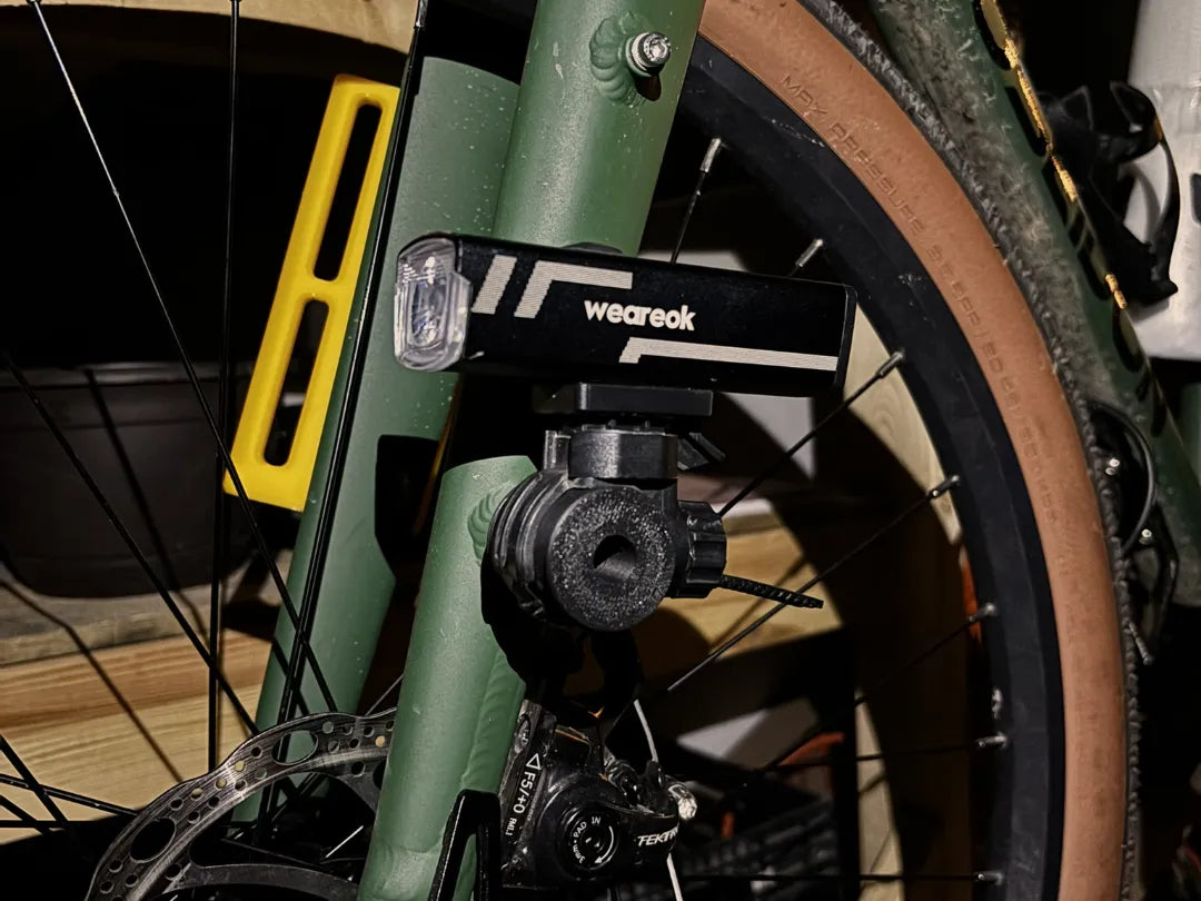 Support de lampe de fourche de vélo - Vélo Print