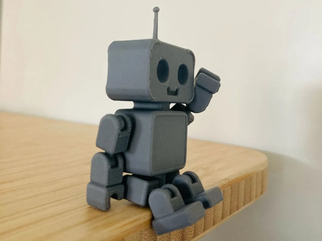 Adorable Robot Articulé, Impression en une Seule Pièce - Figurine Print