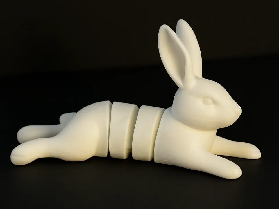 Jouet Lapin Flexible - Fêtes Print
