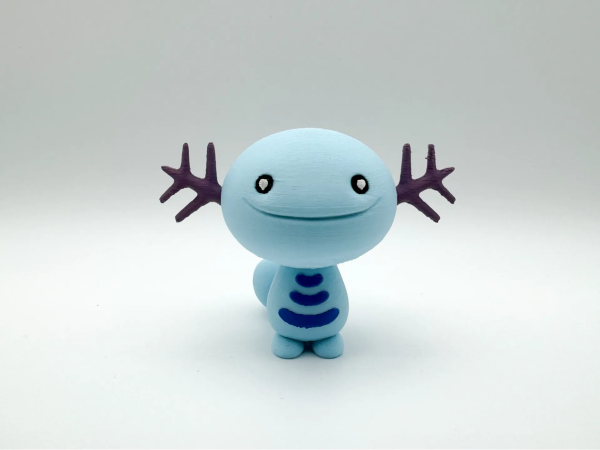 Wooper multicolore - Art Print