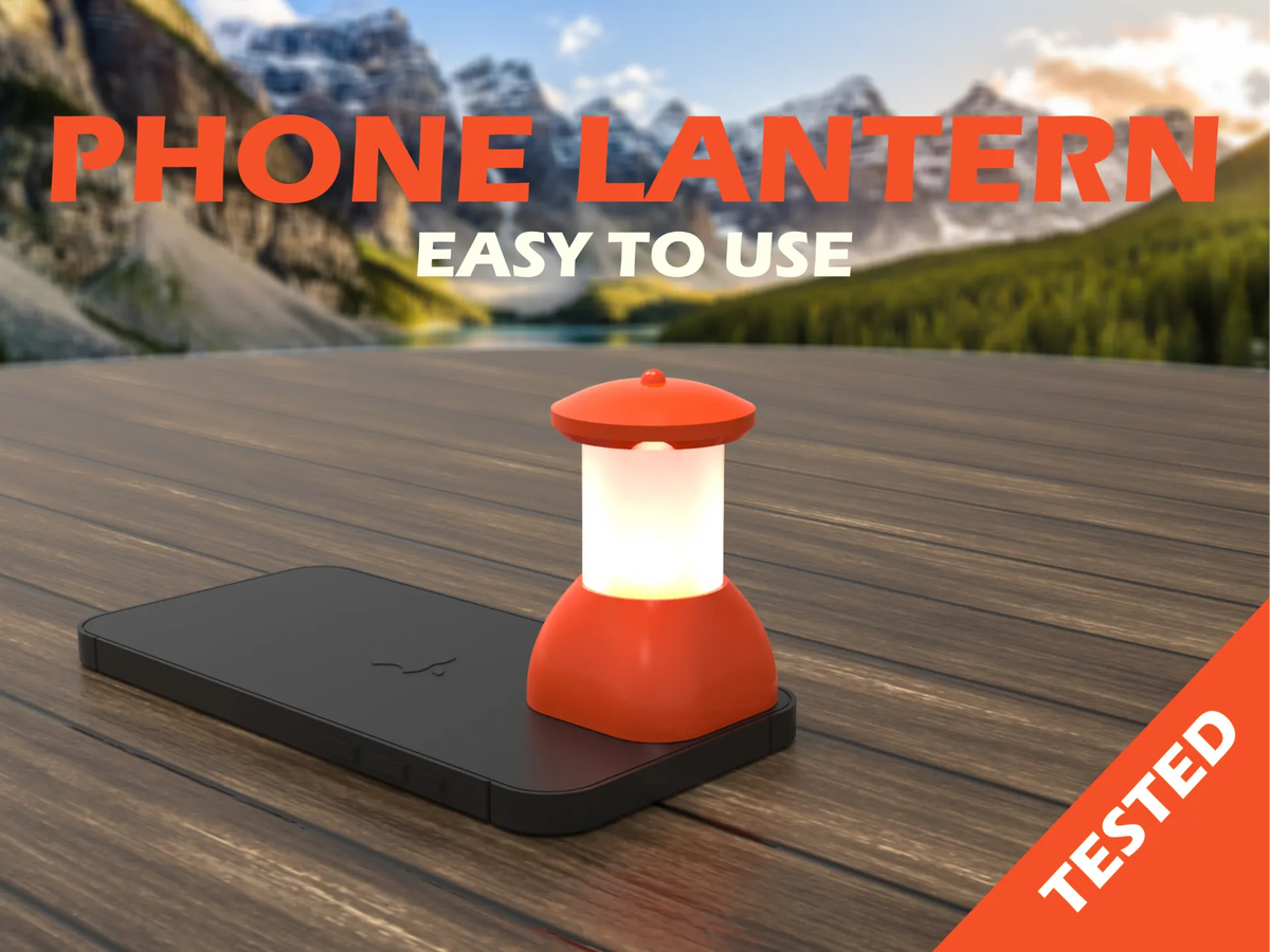 Lanterne Téléphone - Lampe DE Camping (Testée) - Outdoor Print